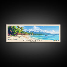 Carregar imagem no visualizador da galeria, Alona Beach, Philippines Panoramic Print, Vacation Gift, Philippines Wall Art, Vacation Wall Art, Vacatation Memories, Beach Decor, Beach Or Lakehouse Art
