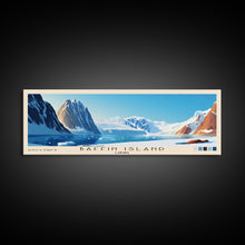 Carregar imagem no visualizador da galeria, Baffin Island, Canada Panoramic Beach Print, Vacation Gift, Canada Wall Art, Beach Painting, Beach Decor, Beach Painting
