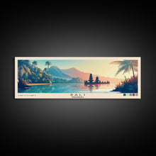 Carregar imagem no visualizador da galeria, Bali, Indonesia Panoramic Print, Vacation Gift, Indonesia Wall Art, Beach Painting, Beach Decor, Beach Or Lakehouse Art
