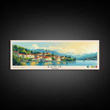 Load image into Gallery viewer, Banje, Croatia Panoramic Print, Vacation Gift, Croatia Wall Art, Beach Painting, Beach Decor, Beach Or Lakehouse Art
