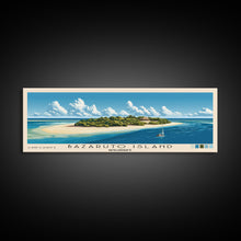 Carregar imagem no visualizador da galeria, Bazaruto Island, Mozambique Panoramic Print, Vacation Gift, Mozambique Wall Art, Vacation Wall Art, Vacatation Memories, Beach Decor, Beach Or Lakehouse Art
