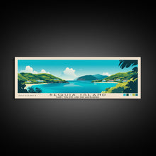 Load image into Gallery viewer, Bequia Island, Saint Vincent and the Grenadines Panoramic Print, Vacation Gift, Saint Vincent and the Grenadines Wall Art, Vacation Wall Art, Vacatation Memories, Beach Decor, Beach Or Lakehouse Art
