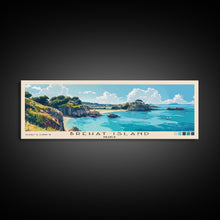 Carregar imagem no visualizador da galeria, Bréhat Island, France Panoramic Print, Vacation Gift, France Wall Art, Vacation Wall Art, Vacatation Memories, Beach Decor, Beach Or Lakehouse Art
