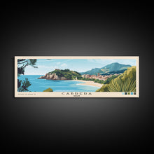 Carregar imagem no visualizador da galeria, Cabrera, Spain Panoramic Beach Print, Vacation Gift, Spain Wall Art, Beach Painting, Beach Decor, Beach Painting
