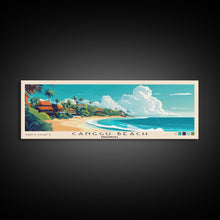 Carregar imagem no visualizador da galeria, Canggu Beach, Indonesia Panoramic Print, Vacation Gift, Indonesia Wall Art, Beach Painting, Beach Decor, Beach Or Lakehouse Art
