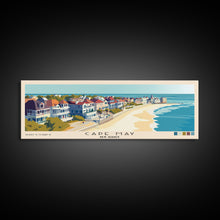 Carregar imagem no visualizador da galeria, Cape May, New Jersey Panoramic Beach Print, Vacation Gift, New Jersey Wall Art, Beach Painting, Beach Decor, Beach Painting
