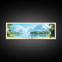 Cargar imagen en el visor de la galería, Côn Đảo, Vietnam Panoramic Beach Print, Vacation Gift, Vietnam Wall Art, Beach Painting, Beach Decor, Beach Painting
