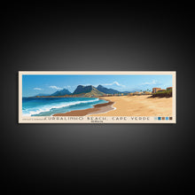 Load image into Gallery viewer, Curralinho Beach, Cape Verde, Senegal Panoramic Beach Print, Vacation Gift, Senegal Wall Art, Beach Painting, Beach Decor, Beach Painting
