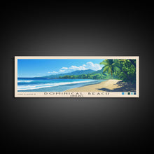 Load image into Gallery viewer, Dominical Beach, Costa Rica Panoramic Print, Vacation Gift, Costa Rica Wall Art, Vacation Wall Art, Vacatation Memories, Beach Decor, Beach Or Lakehouse Art
