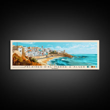Cargar imagen en el visor de la galería, Falaises d’El Marsa a Alger, Algeria Panoramic Print, Vacation Gift, Algeria Wall Art, Vacation Wall Art, Vacatation Memories, Beach Decor, Beach Or Lakehouse Art
