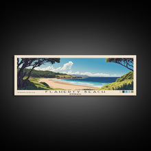 Cargar imagen en el visor de la galería, Flaherty Beach, Australia Panoramic Beach Print, Vacation Gift, Australia Wall Art, Beach Painting, Beach Decor, Beach Painting
