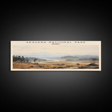 Carregar imagem no visualizador da galeria, Akagera National Park Wall Art Travel Poster Print, Gift For Travel Lover, Vacation Gift, Rwanda Wall Art, Home Decor, Original Art
