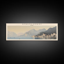 Carregar imagem no visualizador da galeria, Amalfi Coast COUNTRY Travel Poster Print, Framed Canvas Print, Italy Travel Art, Wood Framed Art, Wall Hanging, Home Decor
