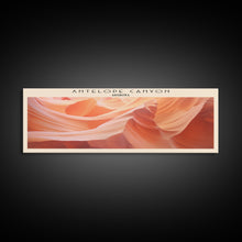 Carregar imagem no visualizador da galeria, Antelope Canyon Travel Print Wall Art, Travel Poster Print, Retro Style Home Decor, Wall Hanging, Travel Gift Idea, Unique Metal Art
