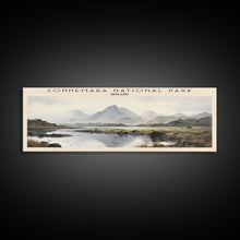 Cargar imagen en el visor de la galería, Connemara National Park Travel Print Wall Art, Travel Poster Print, Retro Style COUNTRY Home Decor, Wall Hanging, Travel Gift Idea, Unique Metal Art
