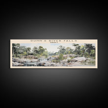 Load image into Gallery viewer, Dunn&#39;s River Falls Travel Print Wall Art, Travel Poster Print, Retro Style COUNTRY Home Decor, Wall Hanging, Travel Gift Idea, Unique Metal Art
