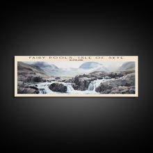 Carregar imagem no visualizador da galeria, Fairy Pools, Isle of Skye Wall Art Travel Poster Print, Gift For Travel Lover, Vacation Gift, COUNTRY Wall Art, Home Decor, Original Art

