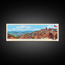 Carregar imagem no visualizador da galeria, Antofagasta, Chile Panoramic Travel Poster Canvas Print, Antofagasta, Chile Painting, Chile Art, Antofagasta Travel Art, Guest Room Painting
