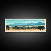 Carregar imagem no visualizador da galeria, Arba Minch, Ethiopia Panoramic Travel Poster Canvas Print, Arba Minch, Ethiopia Painting, Ethiopia Art, Arba Minch Travel Art, Living Room Painting
