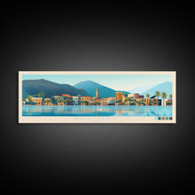 Carregar imagem no visualizador da galeria, Bailundo, Angola Panoramic Travel Poster Canvas Print, Bailundo, Angola Painting, Angola Art, Bailundo Panoramic Travel Art, Travel Painting

