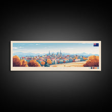 Carregar imagem no visualizador da galeria, Ballarat, Australia Panoramic Travel Poster Canvas Print, Ballarat, Australia Painting, Australia Art, Ballarat Travel Art, Living Room Painting

