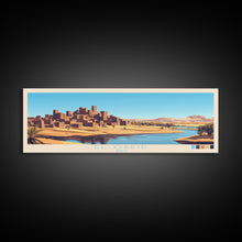 Load image into Gallery viewer, Eldoret, Kenya Panoramic Travel Poster Canvas Print, Eldoret, Kenya Painting, Kenya Art, Eldoret Travel Art, Living Room Painting
