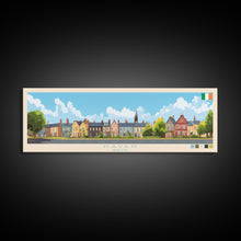 Load image into Gallery viewer, Navan, Ireland Travel Poster Panoramic Canvas Print, Navan, Ireland Painting, Ireland Art, Navan Travel Art, Guest Room Painting
