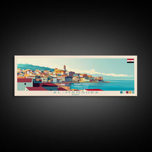 Load image into Gallery viewer, Albury–Wodonga, Australia Travel Poster Panoramic Canvas Print, Albury–Wodonga, Australia Painting, Australia Art, Albury–Wodonga Travel Art, Guest Room Painting
