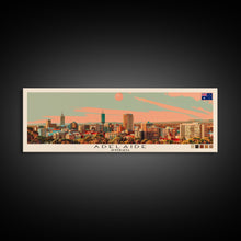 Carregar imagem no visualizador da galeria, Adelaide, Australia Panoramic Canvas Print, Adelaide, Australia Painting, Australia Art, Adelaide Travel Poster, Travel Art, Guest Room Painting
