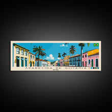Carregar imagem no visualizador da galeria, Aparecida de Goiania, Brazil Panoramic Canvas Print, Aparecida de Goiania, Brazil Painting, Brazil Art, Aparecida de Goiania Travel Poster, Travel Art, Guest Room Painting

