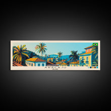 Carregar imagem no visualizador da galeria, Aracaju, Brazil Panoramic Canvas Print, Aracaju, Brazil Painting, Brazil Art, Aracaju Travel Poster, Travel Art, Living Room Painting
