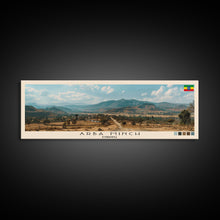 Carregar imagem no visualizador da galeria, Arba Minch, Ethiopia Panoramic Canvas Print, Arba Minch, Ethiopia Painting, Ethiopia Art, Arba Minch Travel Poster, Travel Art, Housewarming Gift
