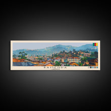 Load image into Gallery viewer, Bamenda, Cameroon Panoramic Canvas Print, Bamenda, Cameroon Painting, Cameroon Art, Bamenda Travel Poster, Travel Art, Vacation Gift
