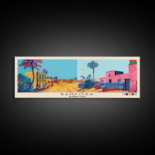 Load image into Gallery viewer, Banfora, Burkina Faso Panoramic Canvas Print, Banfora, Burkina Faso Painting, Burkina Faso Art, Banfora Travel Poster, Travel Art, Guest Room Painting
