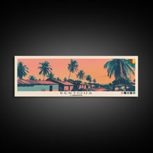 Load image into Gallery viewer, Bertoua, Cameroon Panoramic Canvas Print, Bertoua, Cameroon Painting, Cameroon Art, Bertoua Travel Poster, Travel Art, Guest Room Painting
