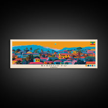 Carregar imagem no visualizador da galeria, Bishoftu, Ethiopia Panoramic Canvas Print, Bishoftu, Ethiopia Painting, Ethiopia Art, Bishoftu Travel Poster, Travel Art, Vacation Gift
