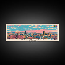Load image into Gallery viewer, Bloemfontein, South Africa Panoramic Canvas Print, Bloemfontein, South Africa Painting, South Africa Art, Bloemfontein Travel Poster, Travel Art, Guest Room Painting
