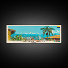 Carregar imagem no visualizador da galeria, Bucaramanga, Colombia Panoramic Canvas Print, Bucaramanga, Colombia Painting, Colombia Art, Bucaramanga Travel Poster, Travel Art, Guest Room Painting
