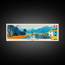 Cargar imagen en el visor de la galería, Chincha, Peru Panoramic Canvas Print, Chincha, Peru Painting, Peru Art, Chincha Travel Poster, Travel Art, Guest Room Painting
