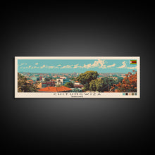 Cargar imagen en el visor de la galería, Chitungwiza, Zimbabwe Panoramic Canvas Print, Chitungwiza, Zimbabwe Painting, Zimbabwe Art, Chitungwiza Travel Poster, Travel Art, Vacation Gift

