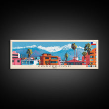 Cargar imagen en el visor de la galería, Concepcion, Chile Panoramic Canvas Print, Concepcion, Chile Painting, Chile Art, Concepcion Travel Poster, Travel Art, Living Room Painting

