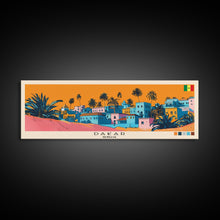 Carregar imagem no visualizador da galeria, Dakar, Senegal Panoramic Canvas Print, Dakar, Senegal Painting, Senegal Art, Dakar Travel Poster, Travel Art, Vacation Gift
