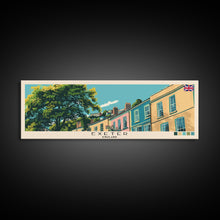 Carregar imagem no visualizador da galeria, Exeter, England Panoramic Canvas Print, Exeter, England Painting, England Art, Exeter Travel Poster, Travel Art, Vacation Gift
