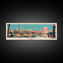 Carregar imagem no visualizador da galeria, Gizeh, Egypt Panoramic Canvas Print, Gizeh, Egypt Painting, Egypt Art, Gizeh Travel Poster, Travel Art, Vacation Gift
