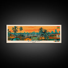 Carregar imagem no visualizador da galeria, Kumasi, Ghana Panoramic Canvas Print, Kumasi, Ghana Painting, Ghana Art, Kumasi Travel Poster, Travel Art, Living Room Painting
