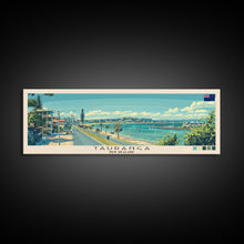 Load image into Gallery viewer, Tauranga, New Zealand Panoramic Canvas Print, Tauranga, New Zealand Painting, New Zealand Art, Tauranga Travel Poster, Travel Art, Guest Room Painting
