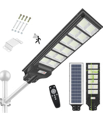 Load image into Gallery viewer, 1000W Solar Street Light Motion Sensor, 80000LM IP65 Waterproof with Remote Control

