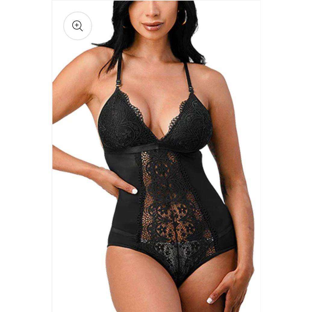LACE BRALETTE BODYSUIT SIZE
