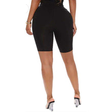 Load image into Gallery viewer, HIGH WAIST SOLID BIKER SHORTS
