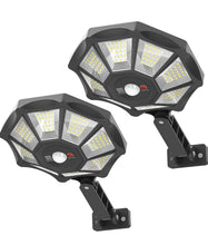 Load image into Gallery viewer, 2 Pack SmartYard 300W Solar Street Light 168LED Dusk to Dawn,6500K with Motion Sensor
